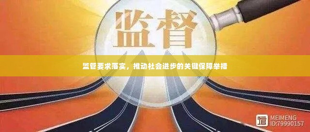 监管要求落实,推动社会进步的关键保障举措