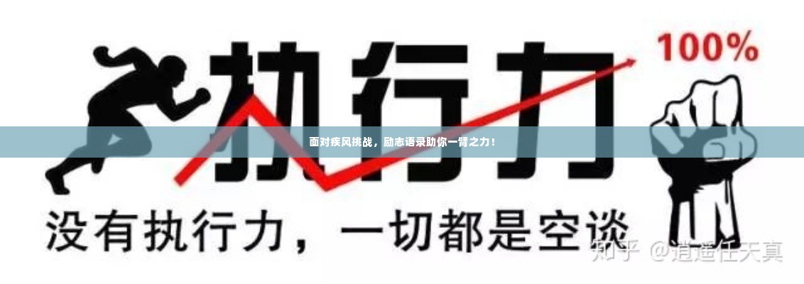 面对疾风挑战,励志语录助你一臂之力!