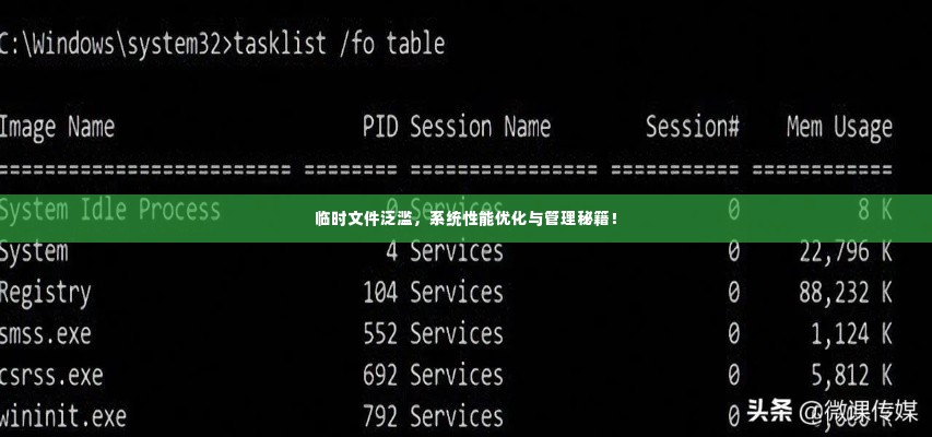 临时文件泛滥,系统性能优化与管理秘籍!