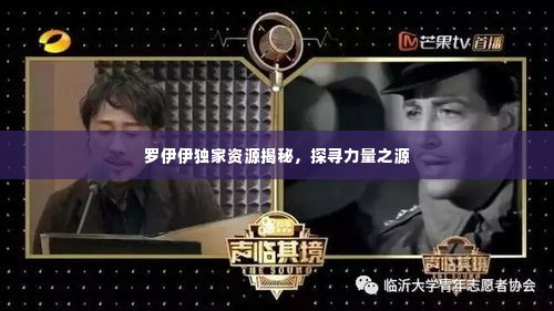 罗伊伊独家资源揭秘,探寻力量之源