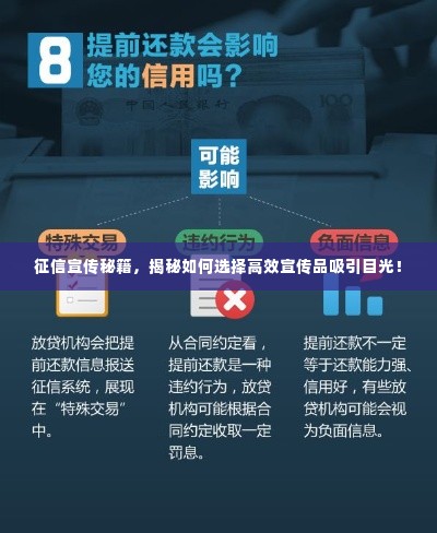 征信宣传秘籍,揭秘如何选择高效宣传品吸引目光!