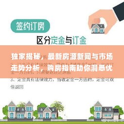 独家揭秘,最新房源新闻与市场走势分析,购房指南助你洞悉优势房源!