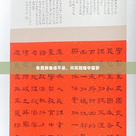 各民族奋进不息,共筑辉煌中国梦