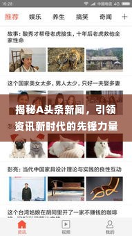 揭秘A头条新闻,引领资讯新时代的先锋力量,掌握最新热点情报!