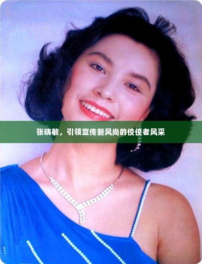 张晓敏,引领宣传新风尚的佼佼者风采