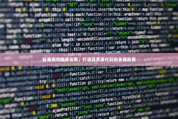 标准规范编译说明,打造高质量代码的关键指南