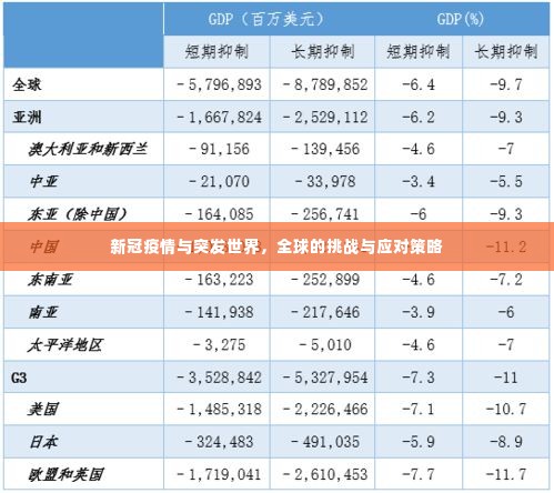 新冠疫情与突发世界,全球的挑战与应对策略