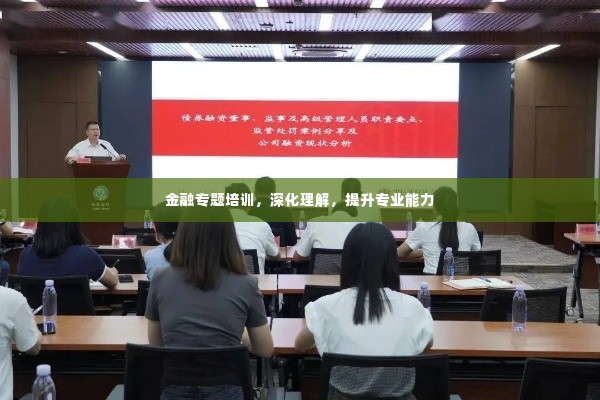 金融专题培训,深化理解,提升专业能力