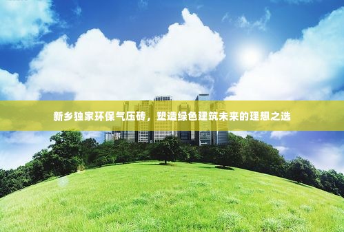 新乡独家环保气压砖,塑造绿色建筑未来的理想之选