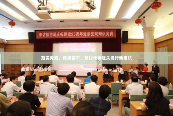 落实党章,真抓实干,新时代党建关键行动启航