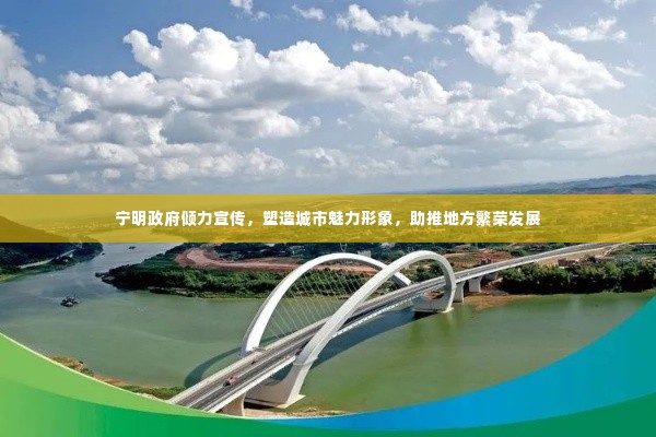宁明政府倾力宣传,塑造城市魅力形象,助推地方繁荣发展