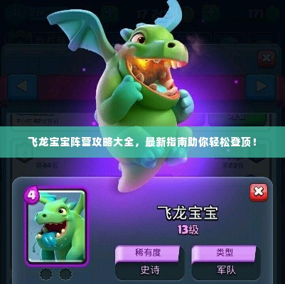 飞龙宝宝阵营攻略大全，最新指南助你轻松登顶！