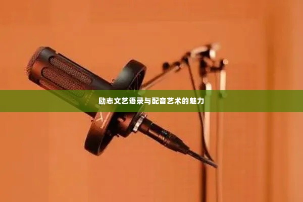 励志文艺语录与配音艺术的魅力