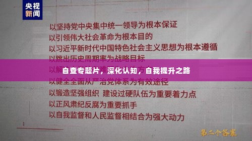 自查专题片，深化认知，自我提升之路