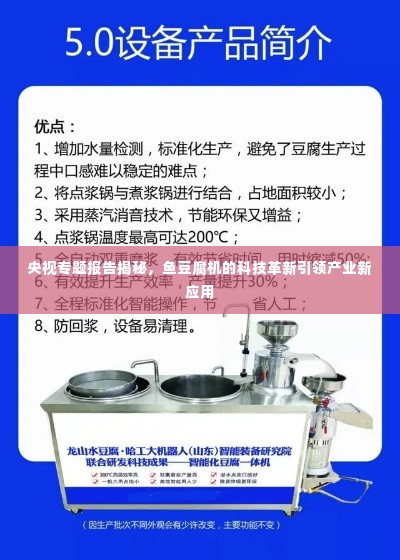 央视专题报告揭秘,鱼豆腐机的科技革新引领产业新应用