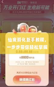 仙宠孵化新手教程,一步步带你轻松掌握,最新视频助你入门!