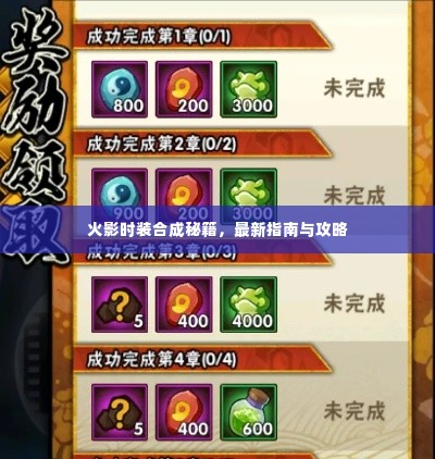 火影时装合成秘籍,最新指南与攻略