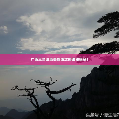 广西玉兰山绝美旅游攻略路线揭秘!