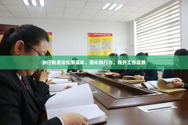 执行制度深化落实年，强化执行力，提升工作实效