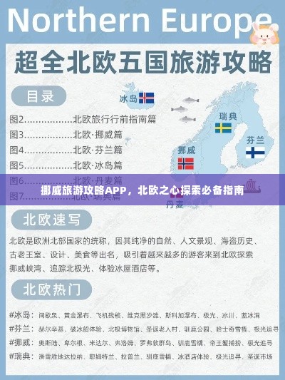 挪威旅游攻略APP,北欧之心探索必备指南