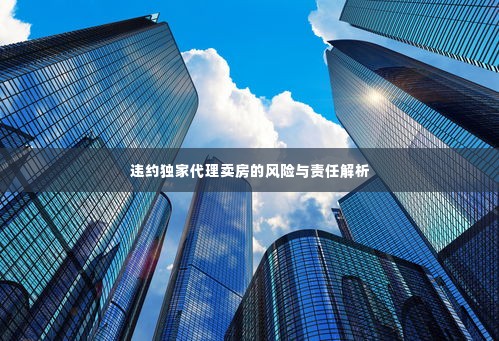 违约独家代理卖房的风险与责任解析