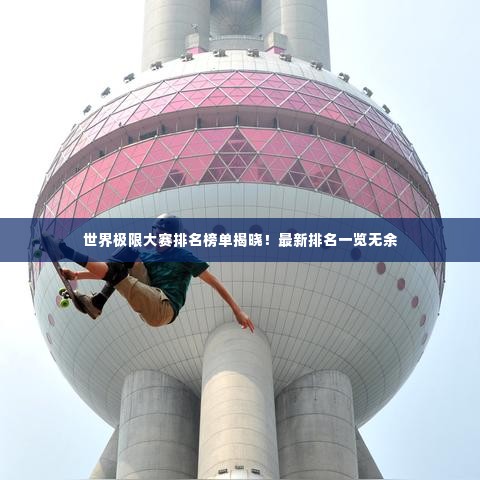 世界极限大赛排名榜单揭晓!最新排名一览无余