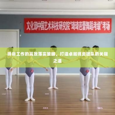 师训工作的高效落实策略,打造卓越师资团队的关键之道