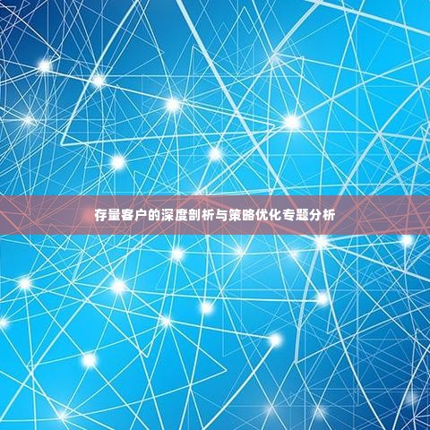 存量客户的深度剖析与策略优化专题分析