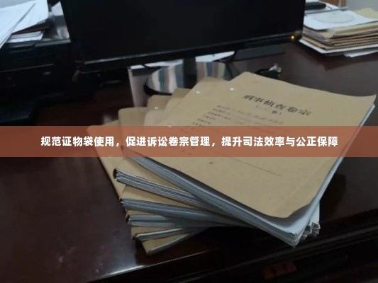 规范证物袋使用,促进诉讼卷宗管理,提升司法效率与公正保障